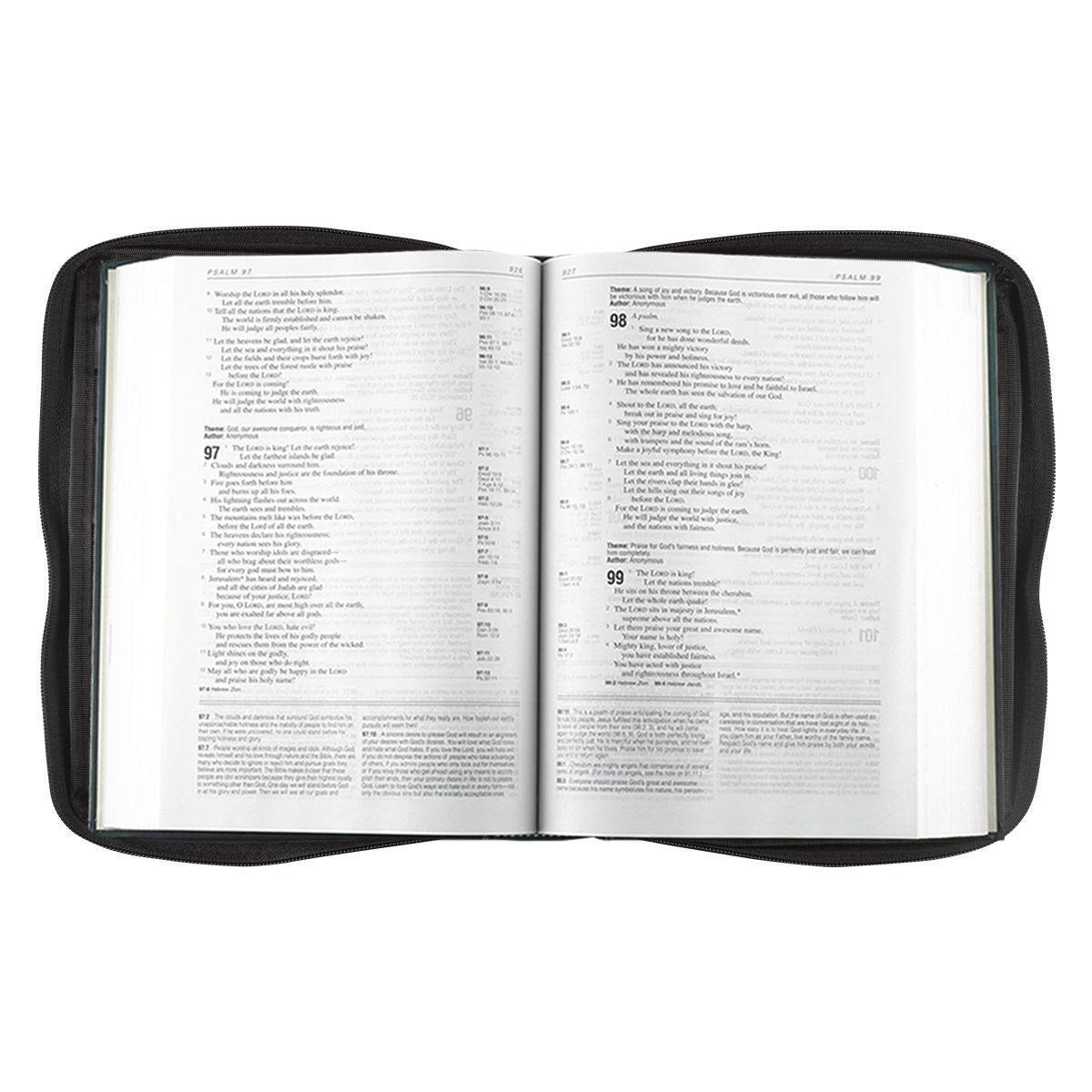 Promo PolyCanvas Bible / Book Cover w/Fish Applique (Large, Black),Used