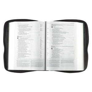 Promo PolyCanvas Bible / Book Cover w/Fish Applique (Large, Black),Used