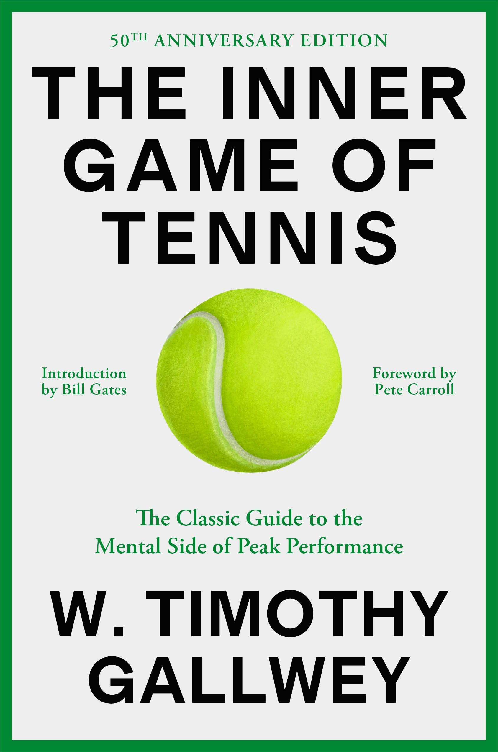 The Inner Game Of Tennis (50Th Anniversary Edition): The Classic Guide To Peak Performance,Used