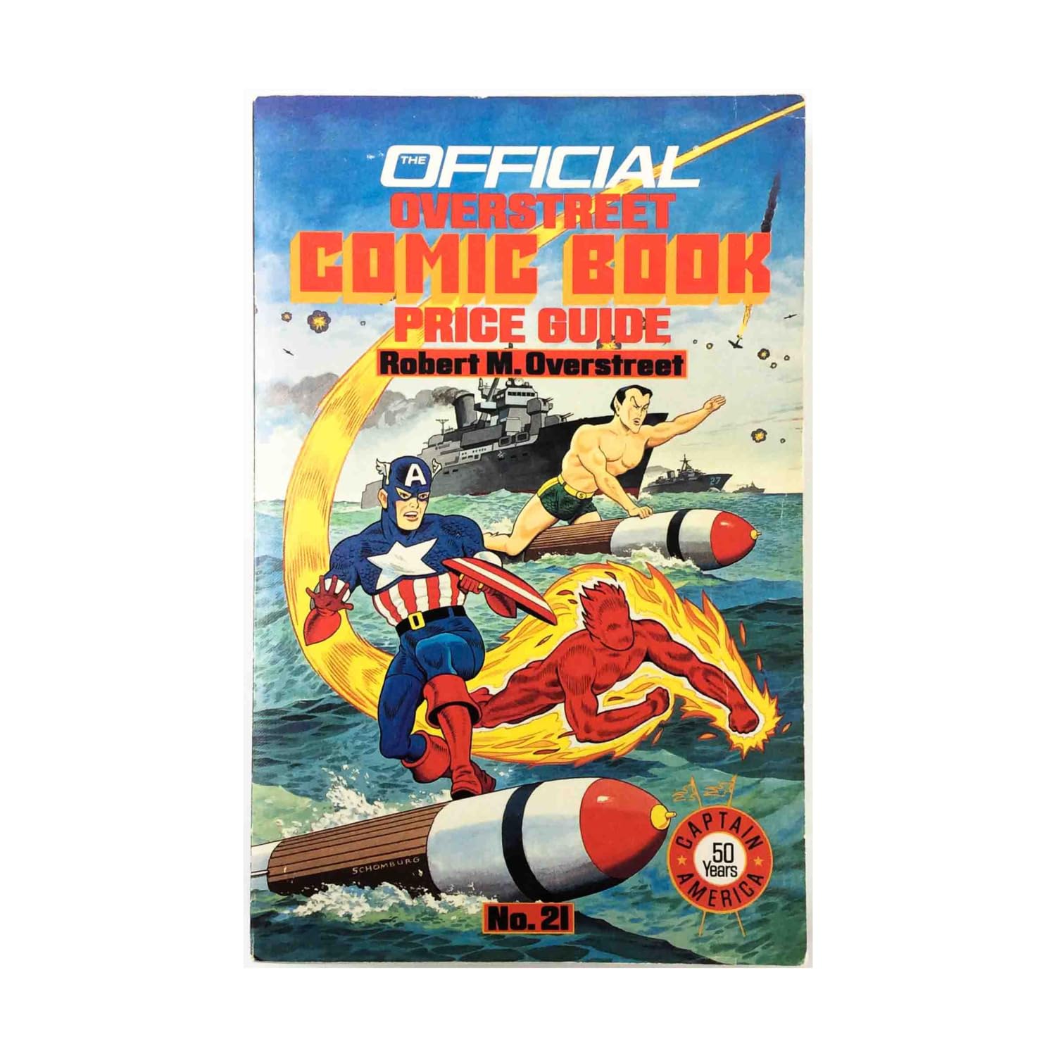 Official Overstreet Comic Book Price Guide 21st Ed 1991,Used