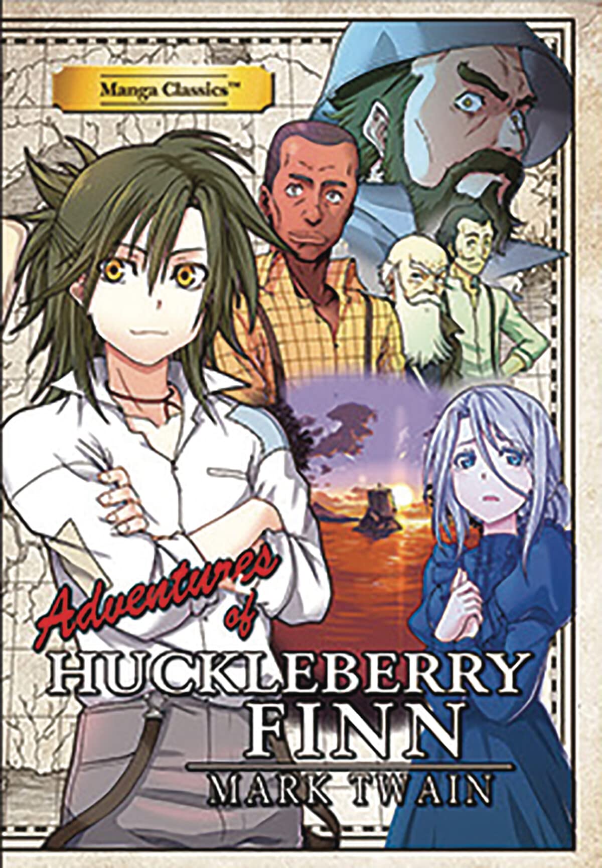 Manga Classics Adv of Huckleberry Finn,Used