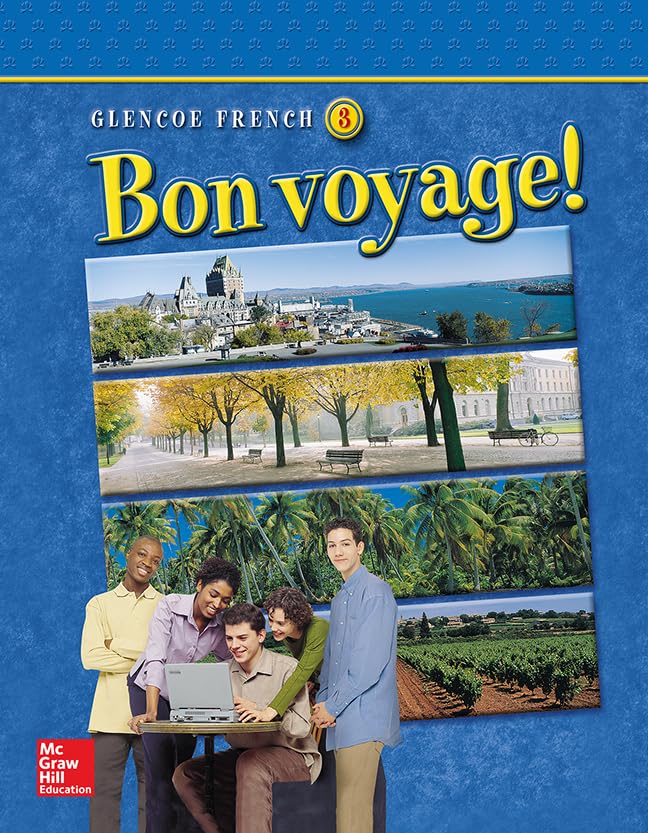 Bon voyage! Level 3, Workbook and Audio Activities Student Edition (GLENCOE FRENCH),Used