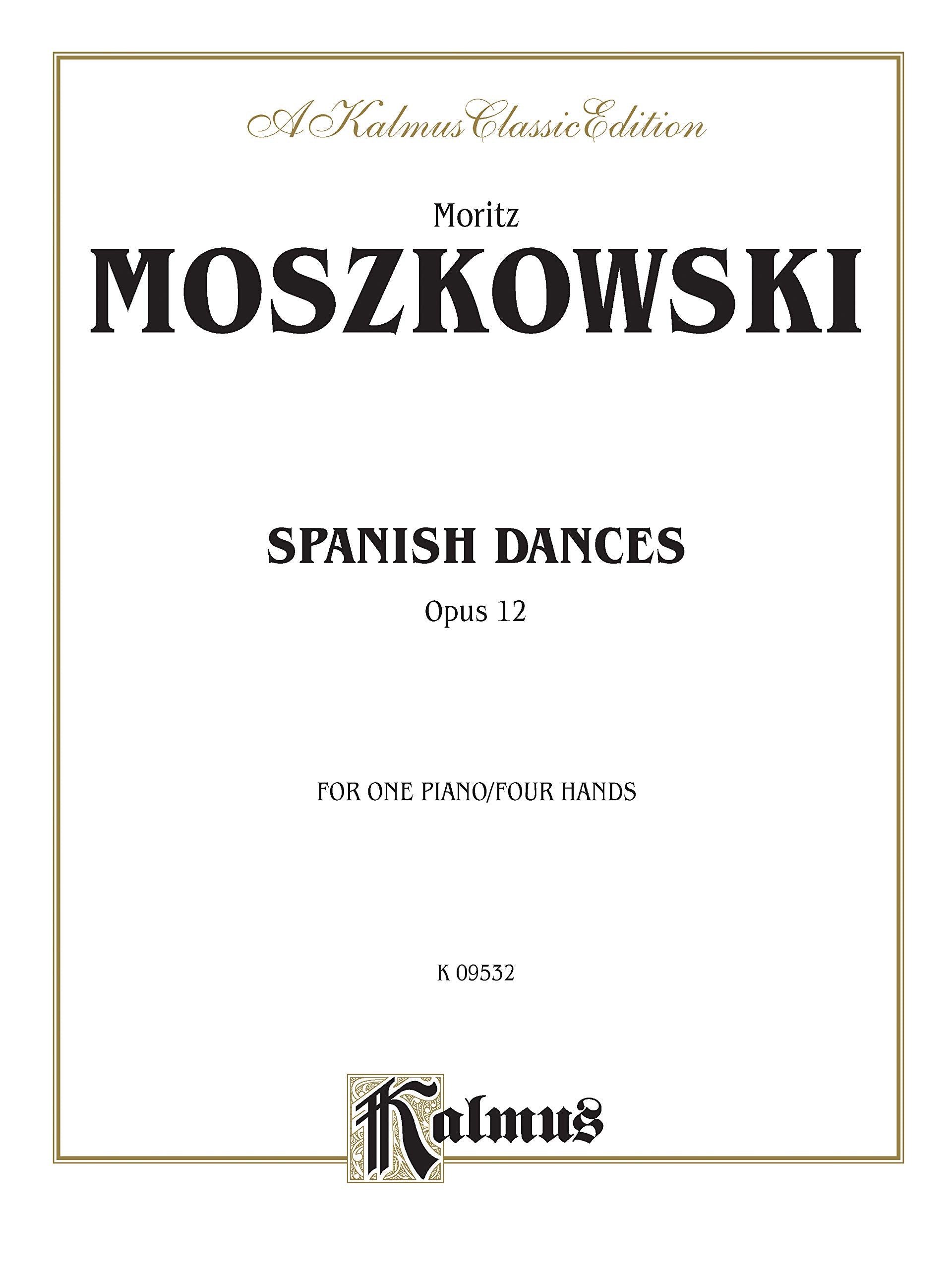 Spanish Dances, Op. 12 (Kalmus Edition),Used
