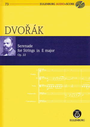 Serenade for Strings in E Major Op. 22: Eulenburg Audio Score 73,Used