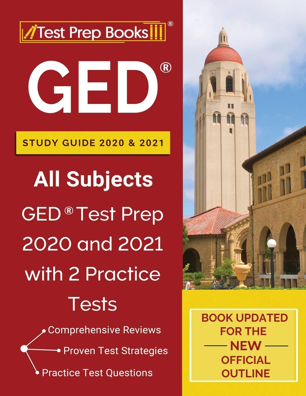 Ged Study Guide 2020 And 2021 All Subjects: Ged Test Prep 2020 And 2021 With 2 Practice Tests [Book Updated For The New Official,Used