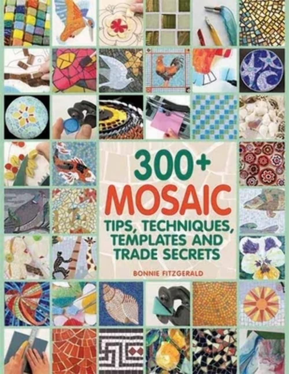 300+ Mosaic Tips, Techniques, Templates and Trade Secrets [Paperback] by Fitz. [Paperback] Fitzgerald, Bonnie,Used