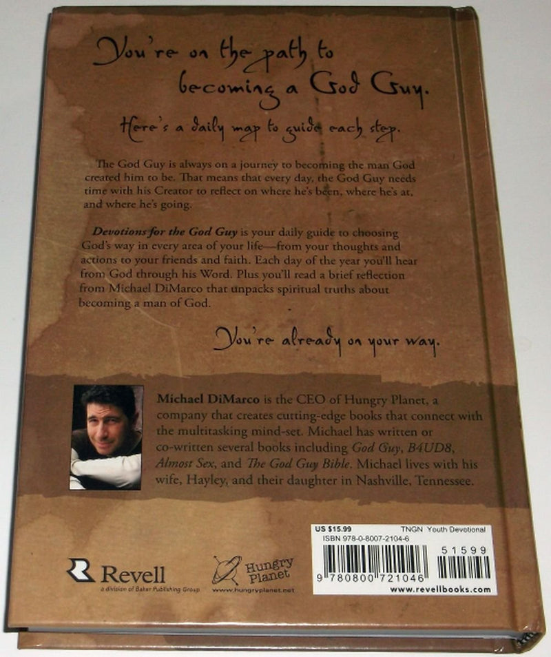 Devotions for the God Guy: A 365Day Journey,Used