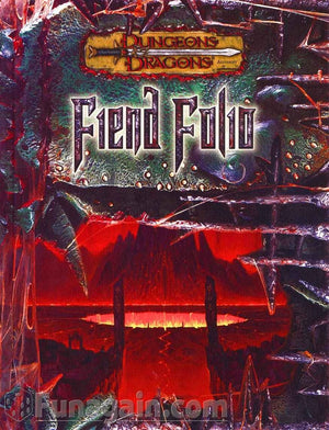 Fiend Folio (Dungeons & Dragons D20 3.0 Fantasy Roleplaying),Used