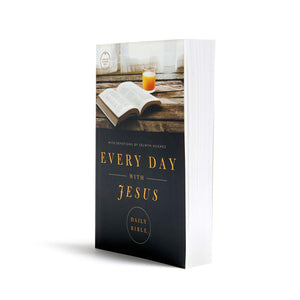 CSB Every Day with Jesus Daily Bible, Trade Paper Edition, Black Letter, 365 Days, One Year, Reading Plan, Devotonals, EasytoR,New
