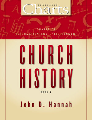 Charts of Reformation and Enlightenment Church History (2) (ZondervanCharts),Used