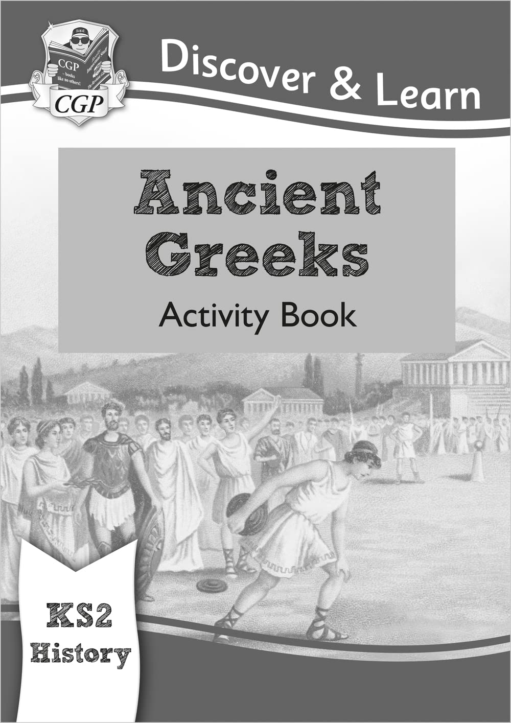 New KS2 Discover & Learn: History  Ancient Greeks Activity Book (CGP KS2 History),Used
