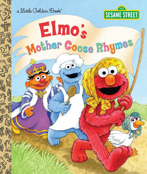 Elmo's Mother Goose Rhymes (Sesame Street) (Little Golden Book),Used