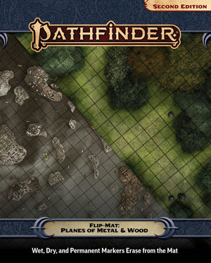 Pathfinder FlipMat: Planes of Metal and Wood,Used
