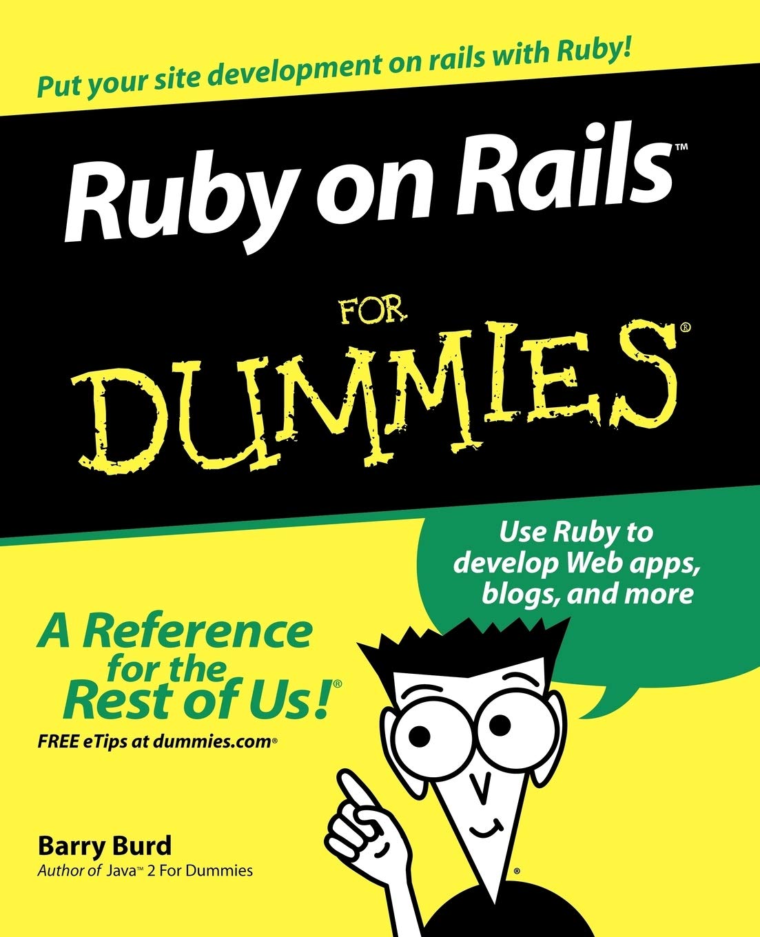 Ruby on Rails For Dummies,Used