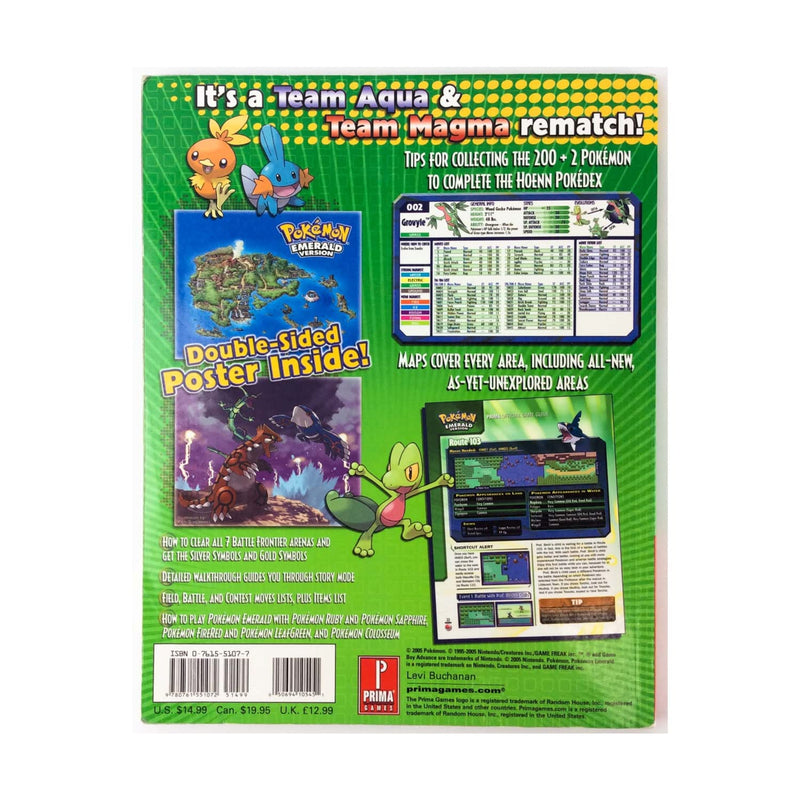 Pokemon Emerald (Prima Official Game Guide),New
