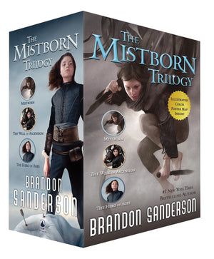 Mistborn Trilogy TPB Boxed Set: Mistborn, The Well of Ascension, and The Hero of Ages (The Mistborn Saga),New