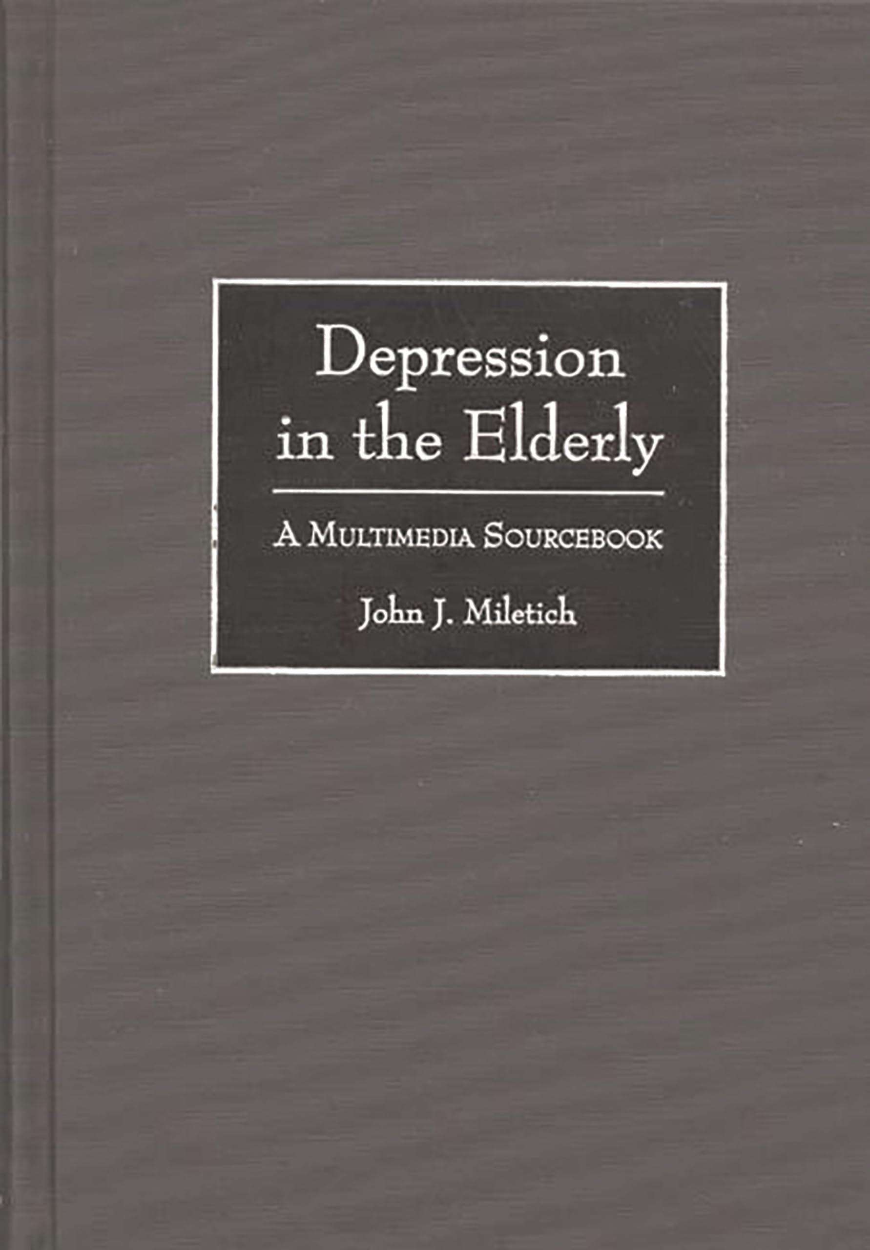 Depression in the Elderly: A Multimedia Sourcebook (Bibliographies and Indexes in Gerontology),Used