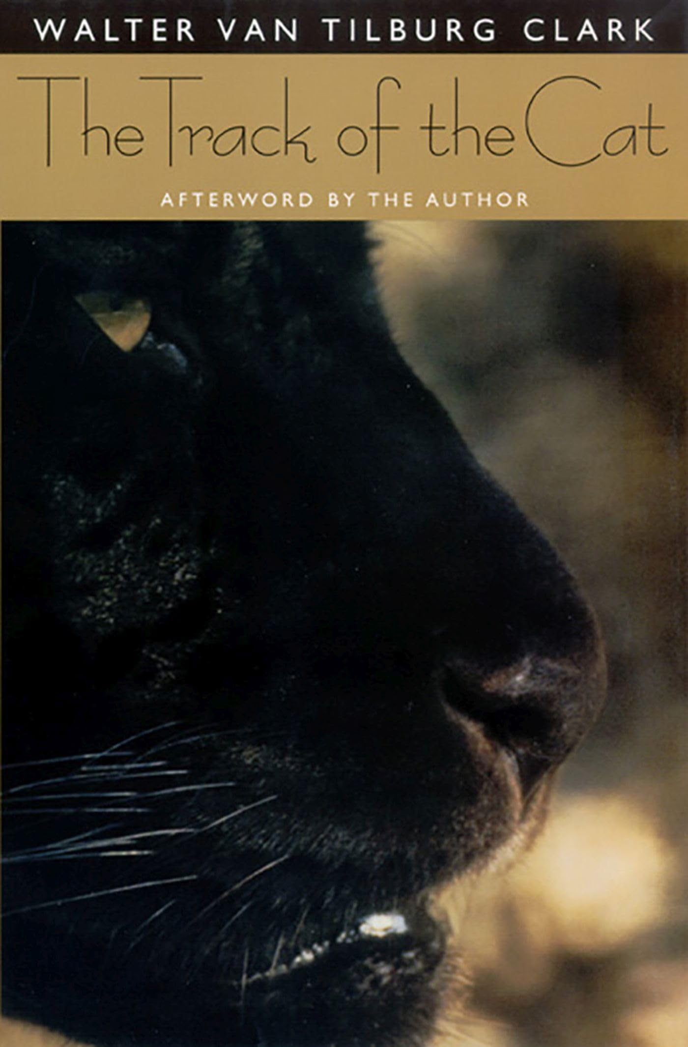 The Track Of The Cat (Western Literature And Fiction Series),New