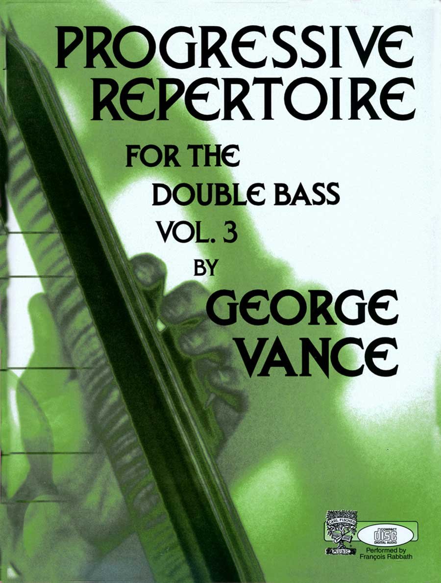 Progressive Repertoire for the Double Bass, Vol. 3 (German Edition)