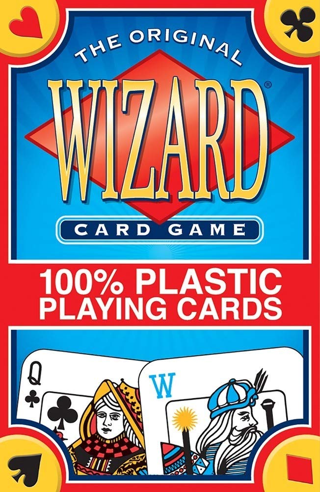 100% Plastic Wizard Card Game,New