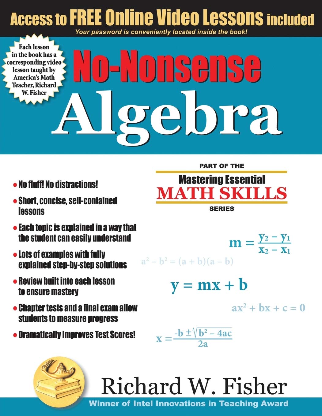 NoNonsense Algebra: Part of the Mastering Essential Math Skills Series,Used