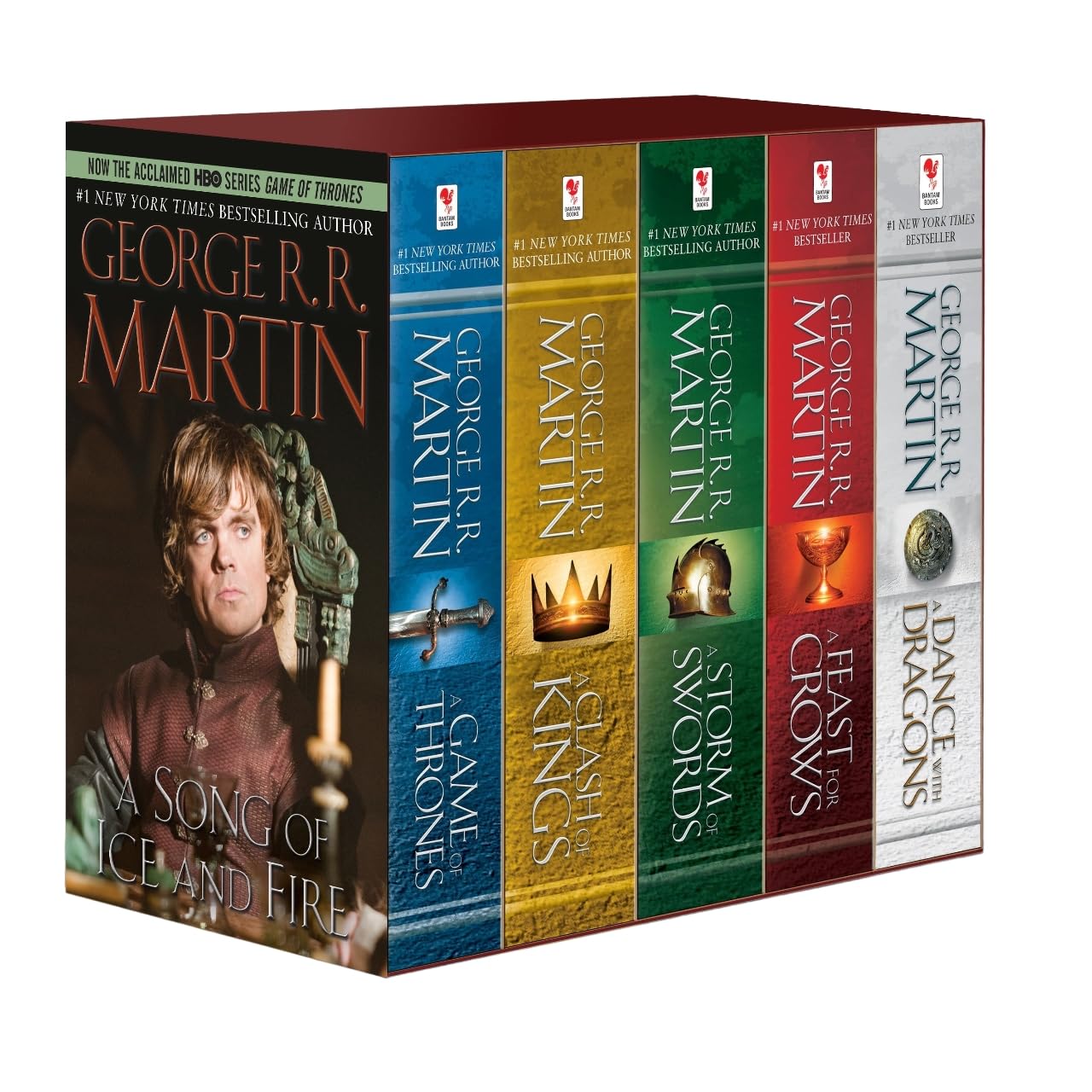George R. R. Martin'S A Game Of Thrones 5Book Boxed Set (Song Of Ice And Fire Series) (A Song Of Ice And Fire)