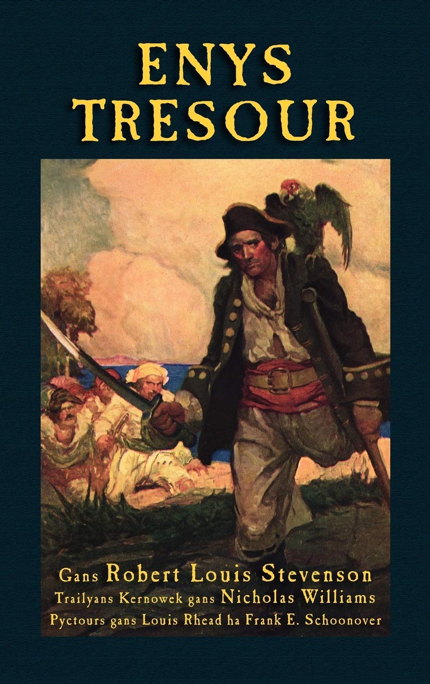 Enys Tresour: Treasure Island in Cornish (Cornish Edition),New