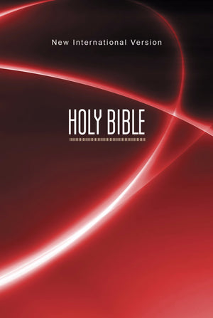NIV, Holy Bible, Compact, Paperback, Red,Used