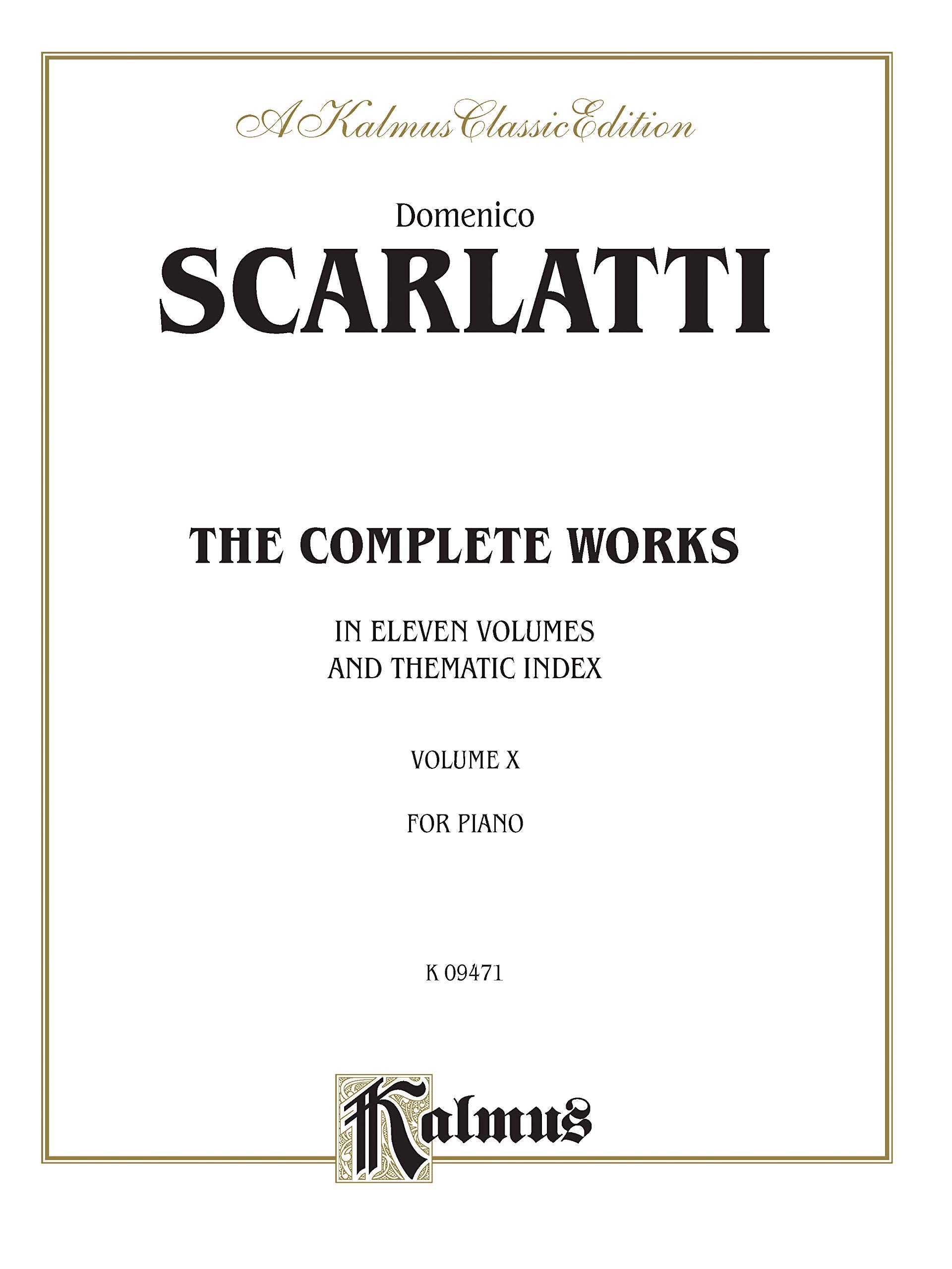 The Complete Works, Vol. 10 (Kalmus Edition),Used