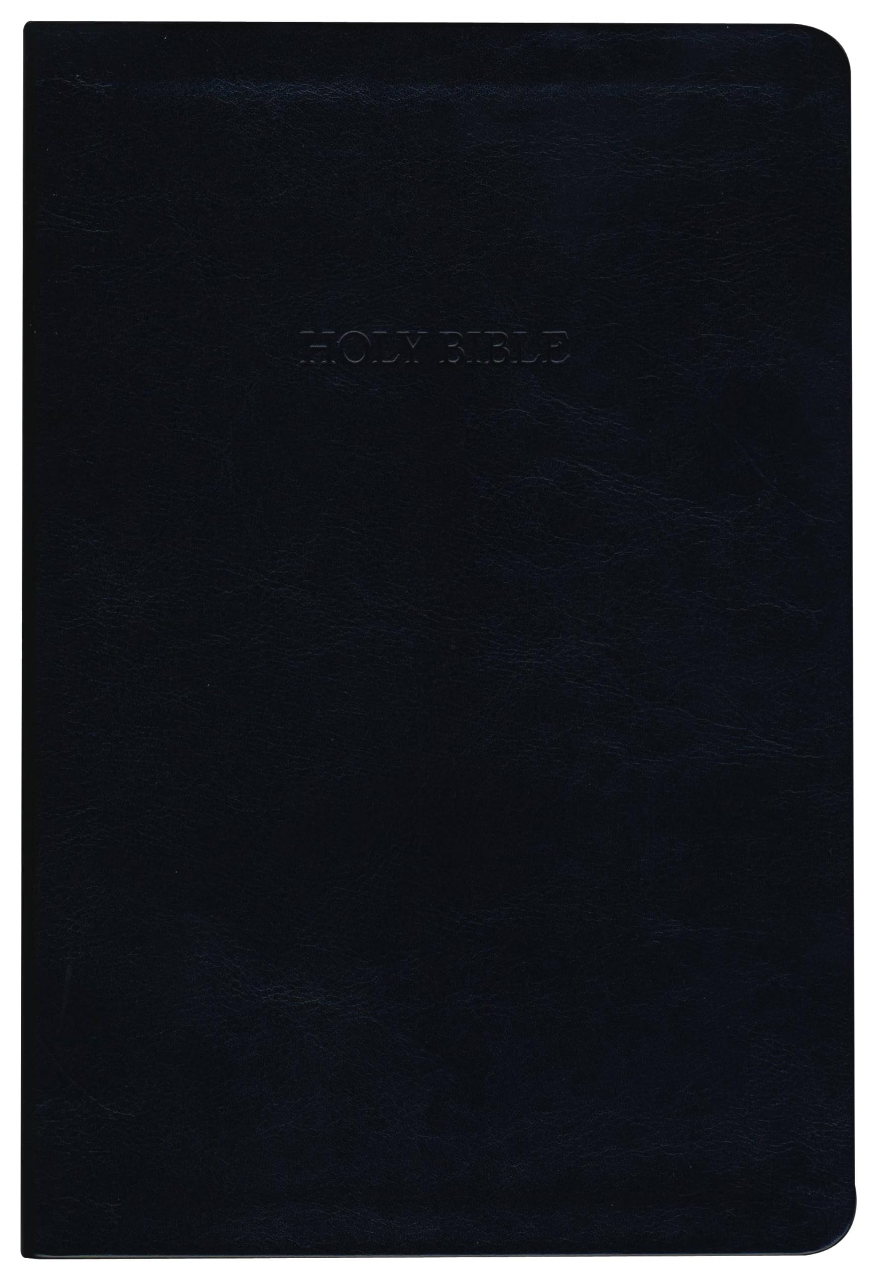 Kjv Large Print Thinline Reference Bible (Flexisoft, Black, Red Letter),New