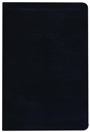 Kjv Large Print Thinline Reference Bible (Flexisoft, Black, Red Letter),New