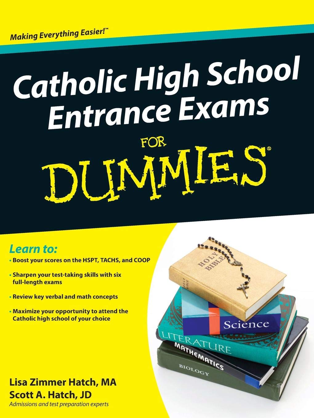 Catholic High School Entrance Exams For Dummies,Used