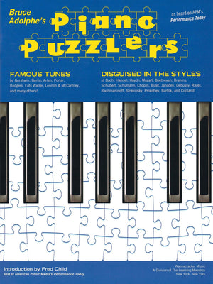 Bruce Adolphe  Piano Puzzlers: As Heard on APM's 'Performance Today',Used
