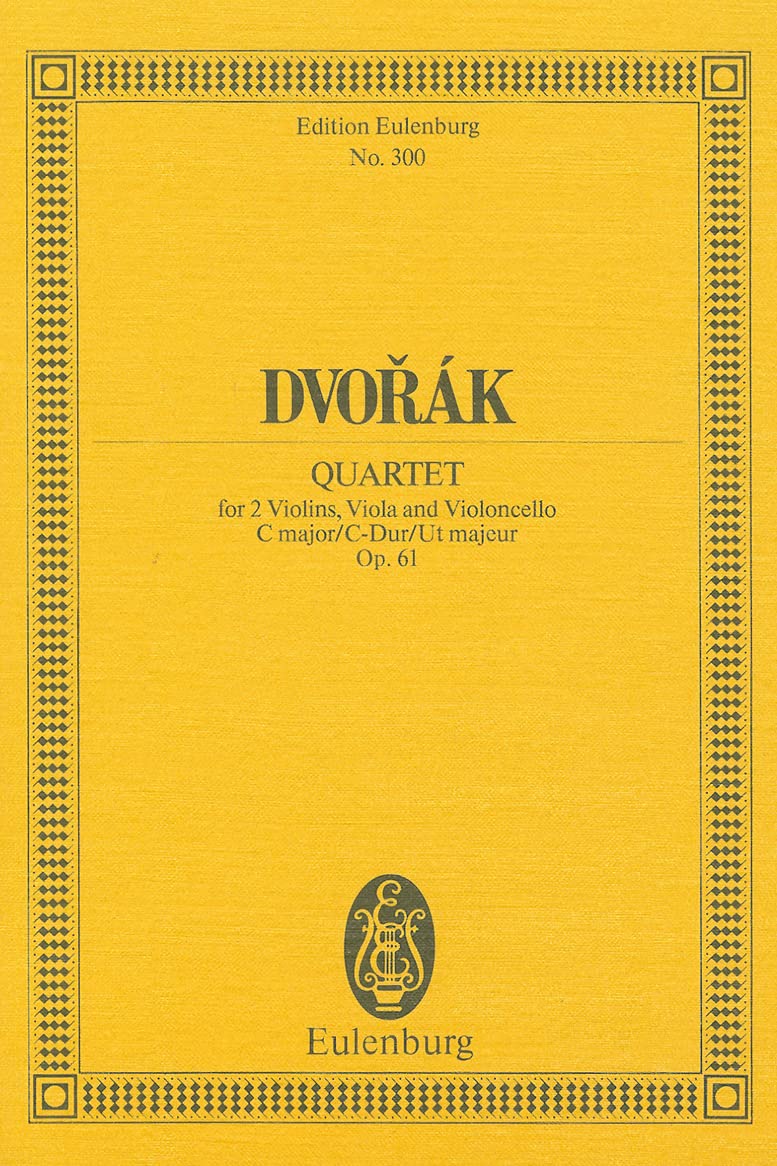 String Quartet in C Major, Op. 61 (Edition Eulenburg),Used