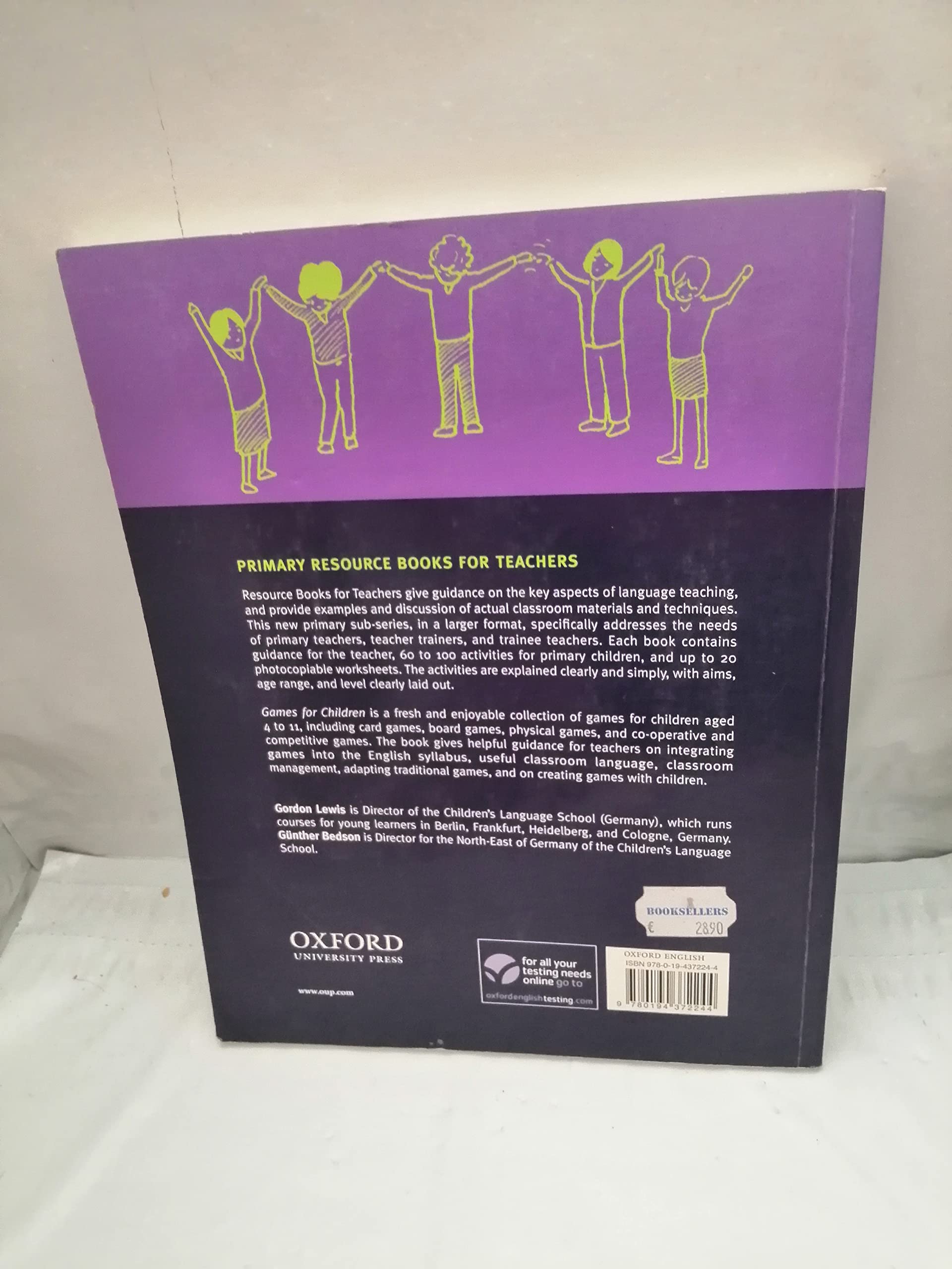 Games for Children (Resource Books for Teachers),Used