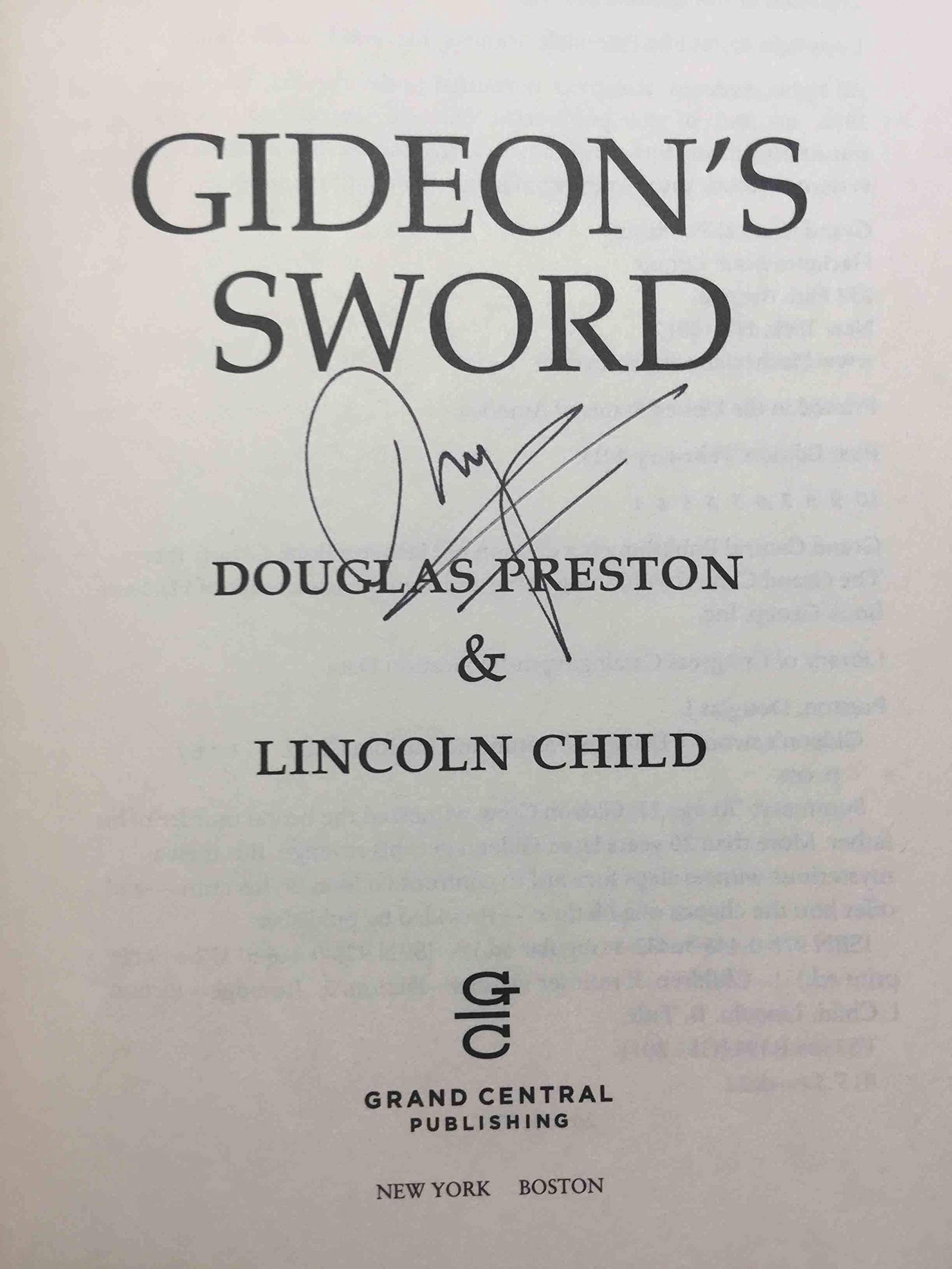 Gideon'S Sword (Gideon Crew Series)
