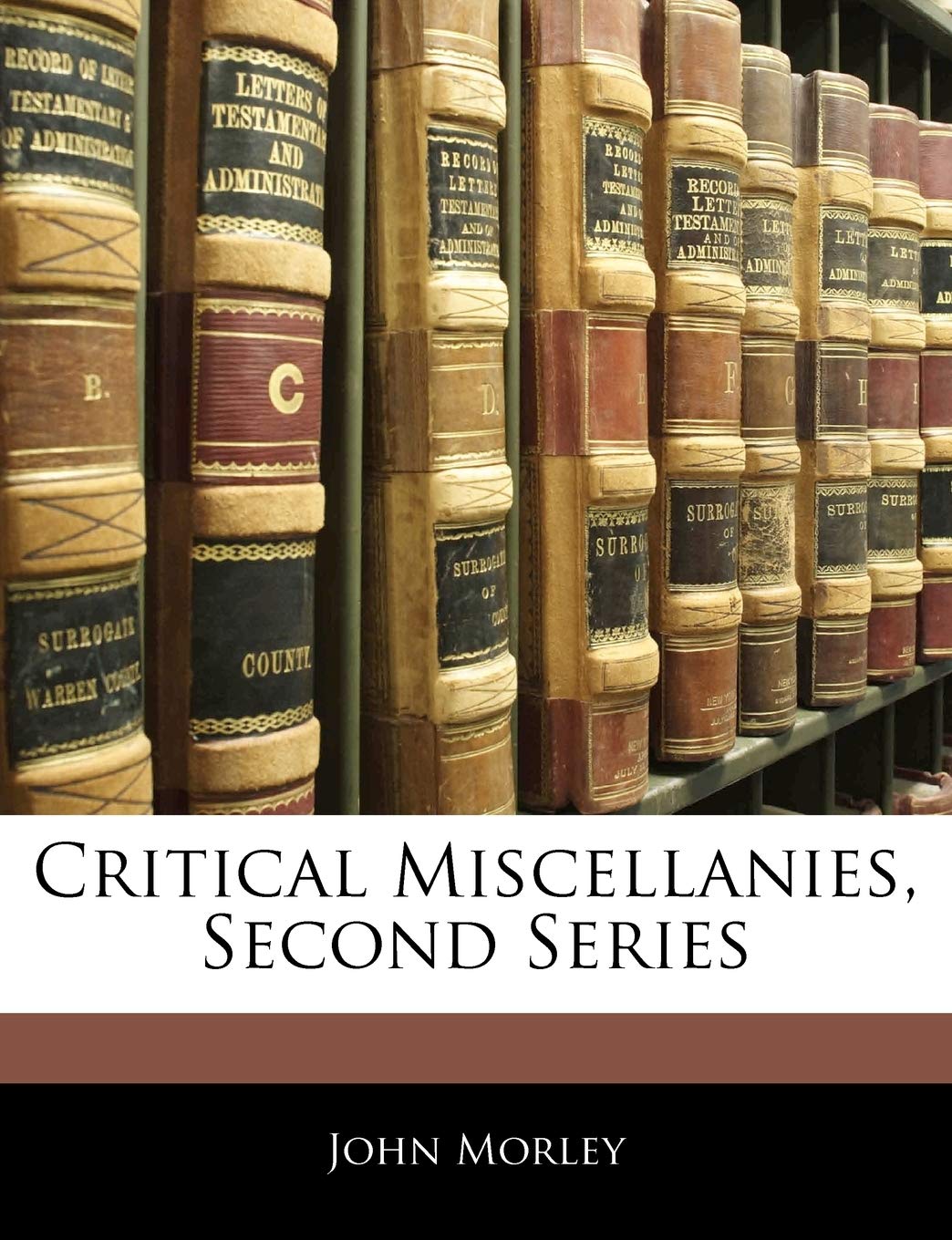 Critical Miscellanies, Second Series,Used