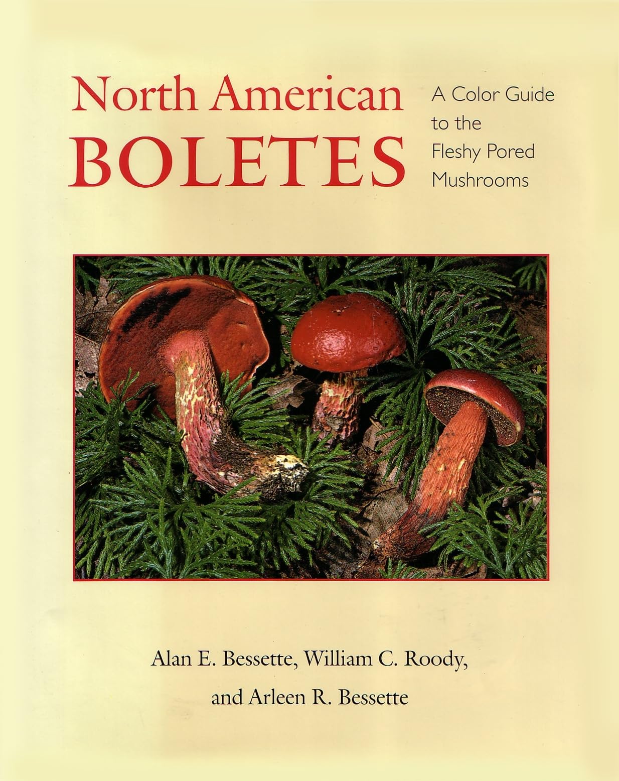 North American Boletes: A Color Guide To The Fleshy Pored Mushrooms,Used