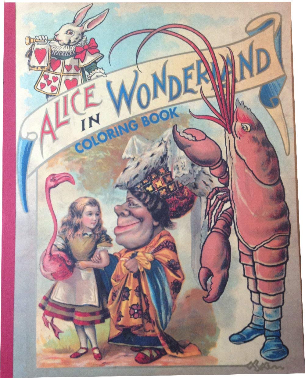 Alice in Wonderland Coloring Book,Used