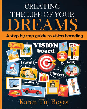Creating The Life Of Your Dreams: A step by step guide to vision boarding,Used