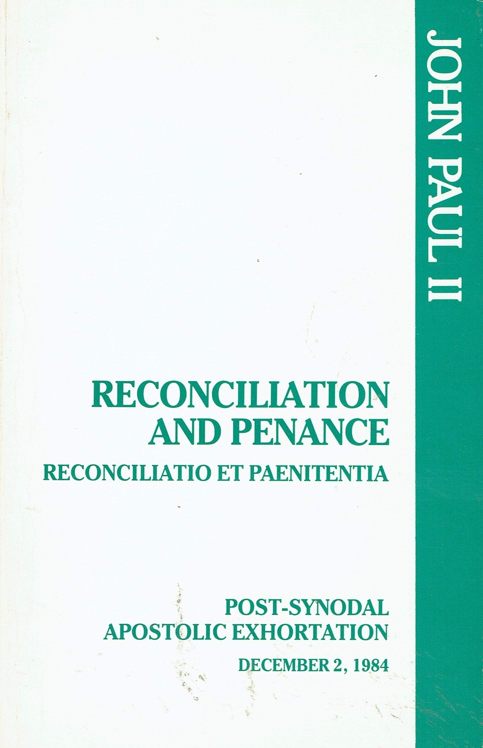 Reconciliation & Penance (Publication),Used