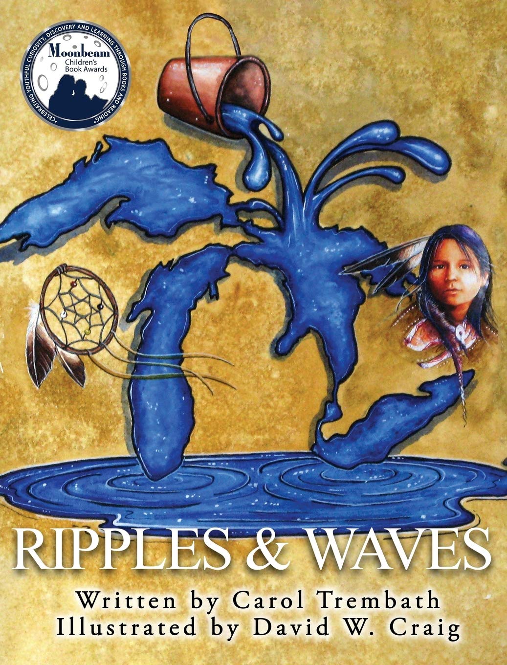 Ripples and Waves: Walking Lake Huron (Water Walkers),Used
