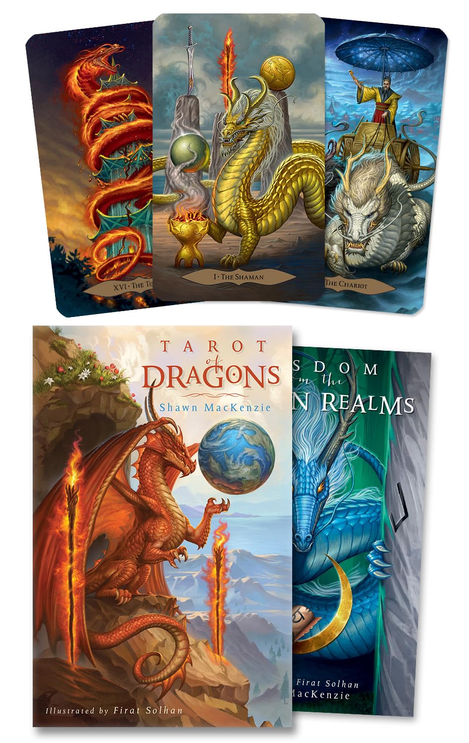 Tarot Of Dragons,Used