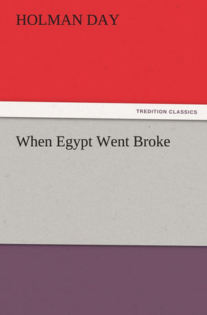 When Egypt Went Broke,Used