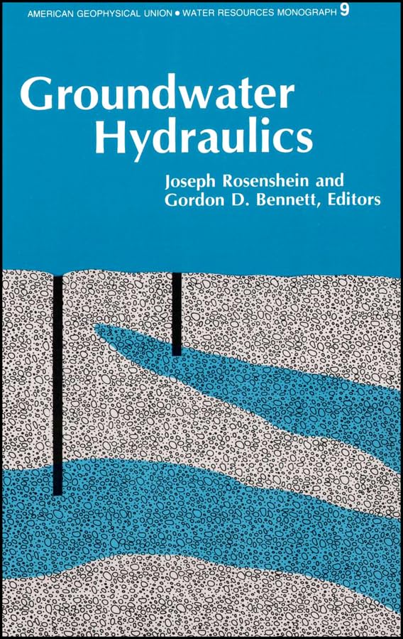 Groundwater Hydraulics (Water Resources Monograph),Used