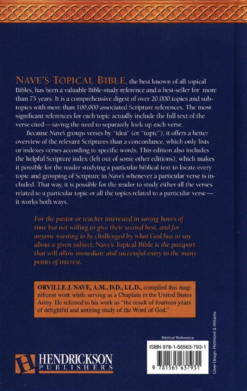 Nave's Topical Bible (MCD),Used
