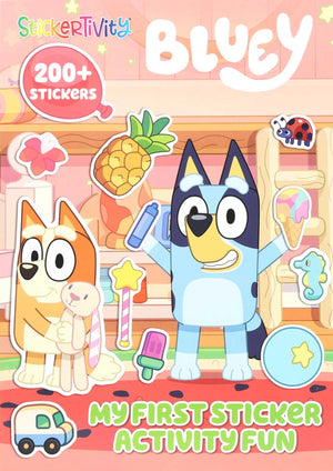 Bluey: Stickertivity: My First Sticker Activity Fun,Used