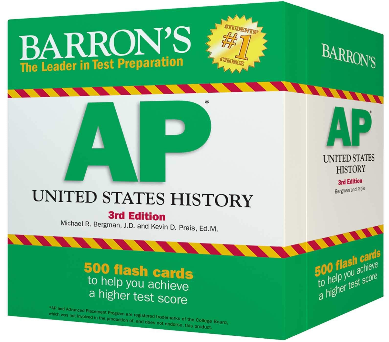 Ap Us History Flash Cards (Barron'S Ap)