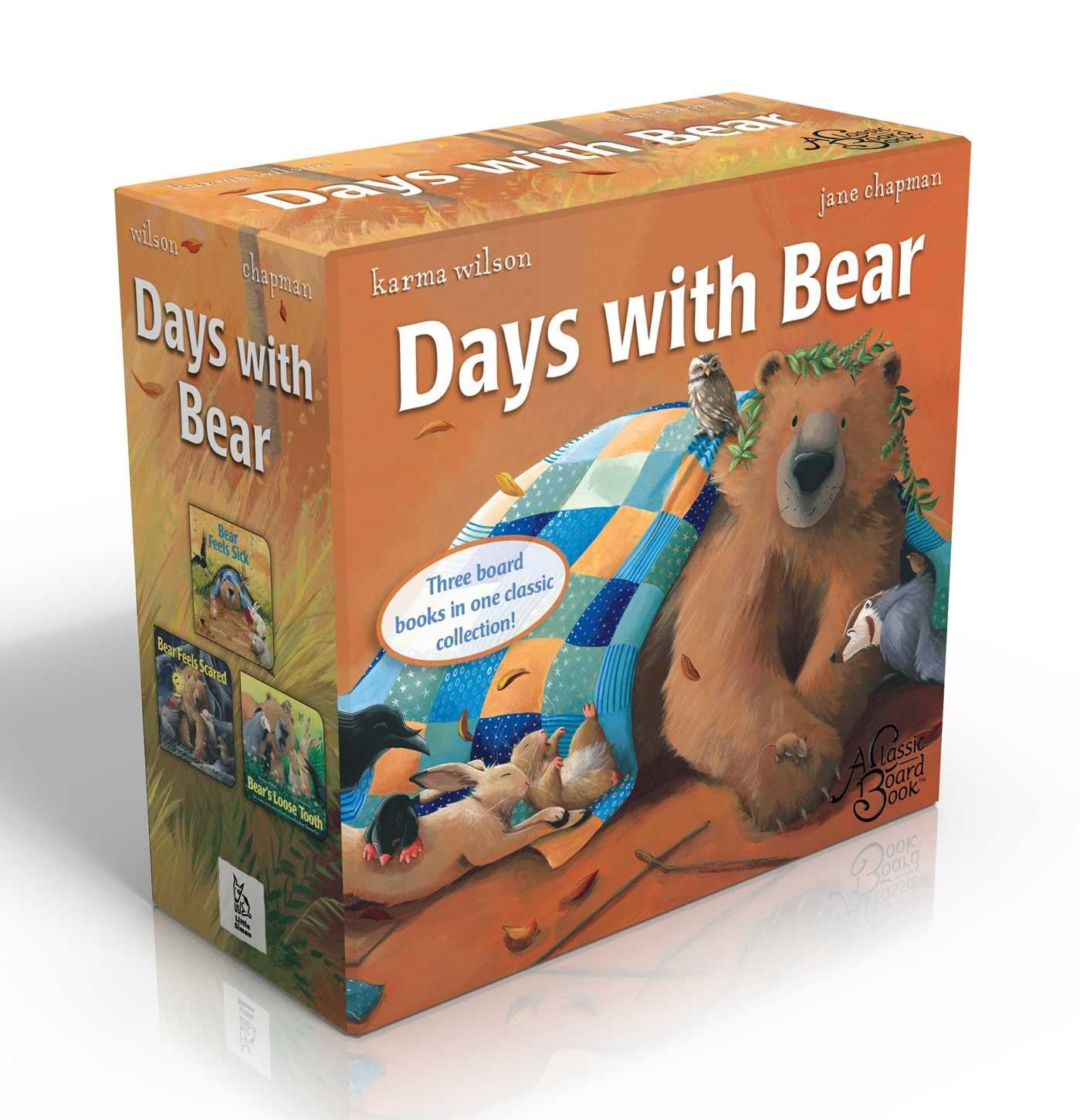 Days With Bear (Boxed Set): Bear Feels Scared; Bear Feels Sick; Bear'S Loose Tooth (The Bear Books)