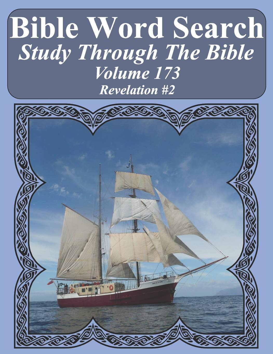 Bible Word Search Study Through The Bible: Volume 173 Revelation #2 (Bible Word Search Puzzles For Adults Jumbo Large Print Sail,Used
